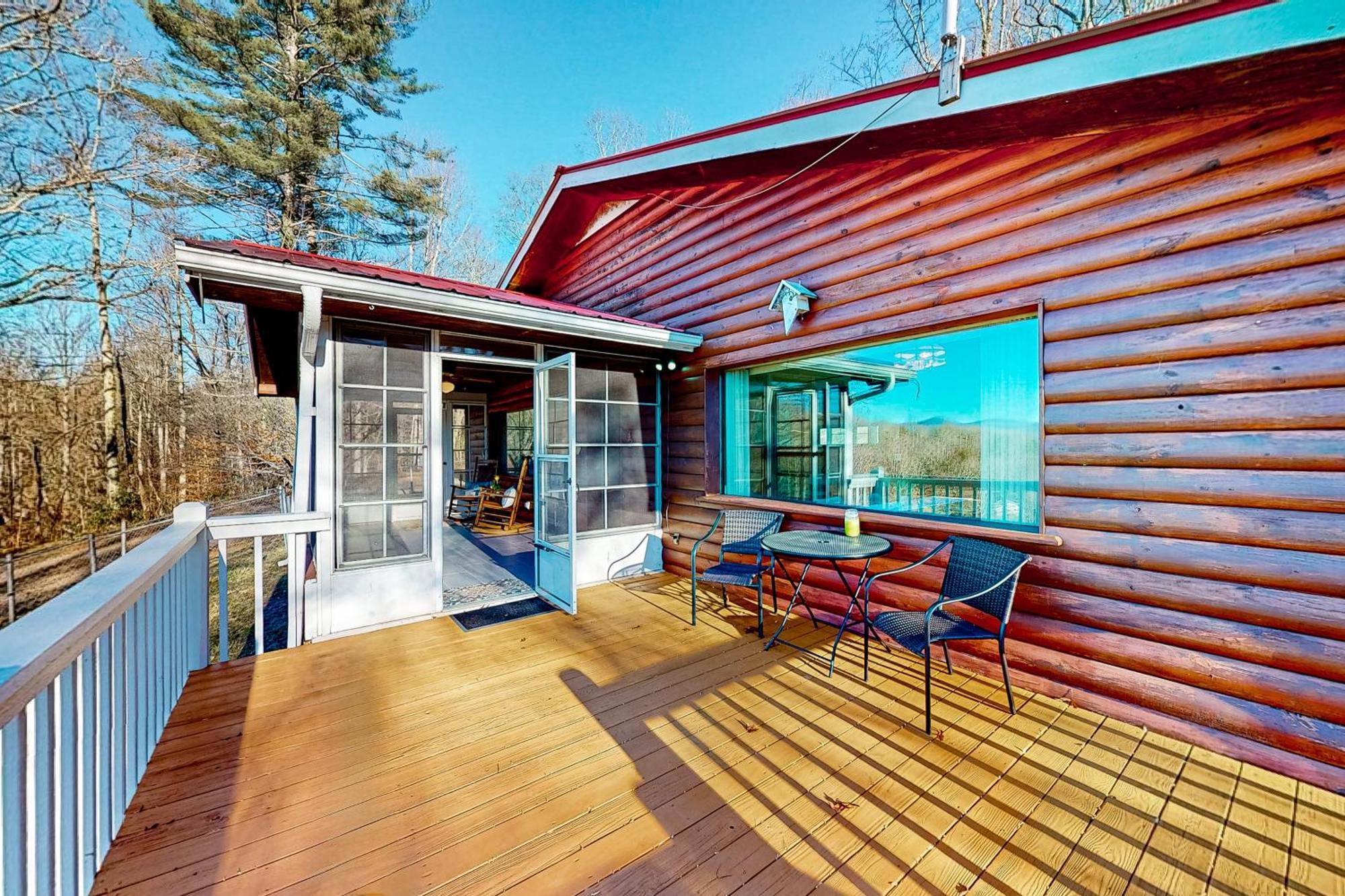 Tumbling Leaf Cabin Franklin Esterno foto