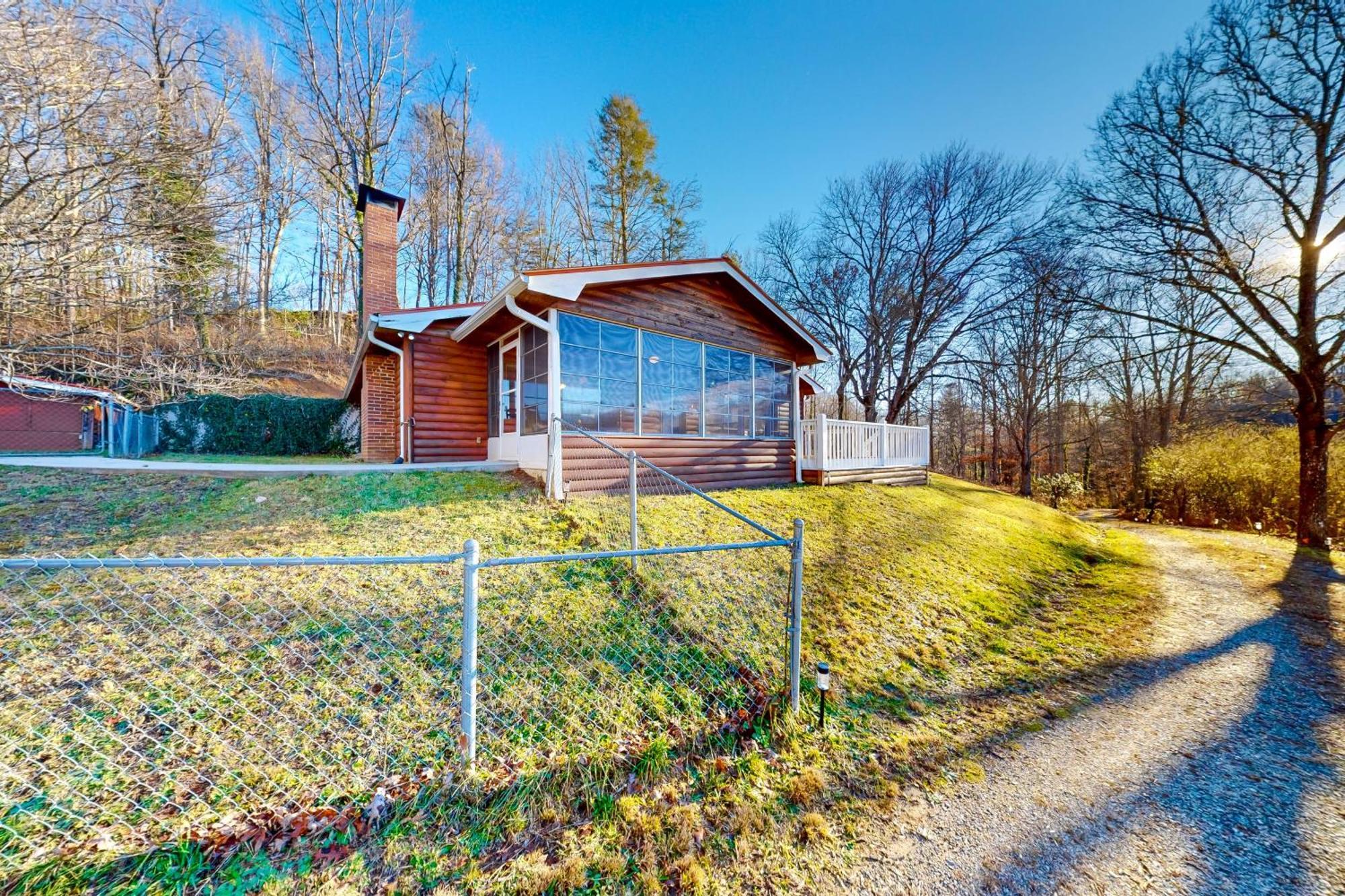 Tumbling Leaf Cabin Franklin Esterno foto